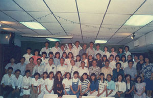 19 写作讲习班导师/学员合摄