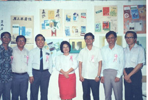 22 马华文学展留影(筹委)